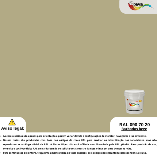 RAL 090 70 20(D)Barbados bege